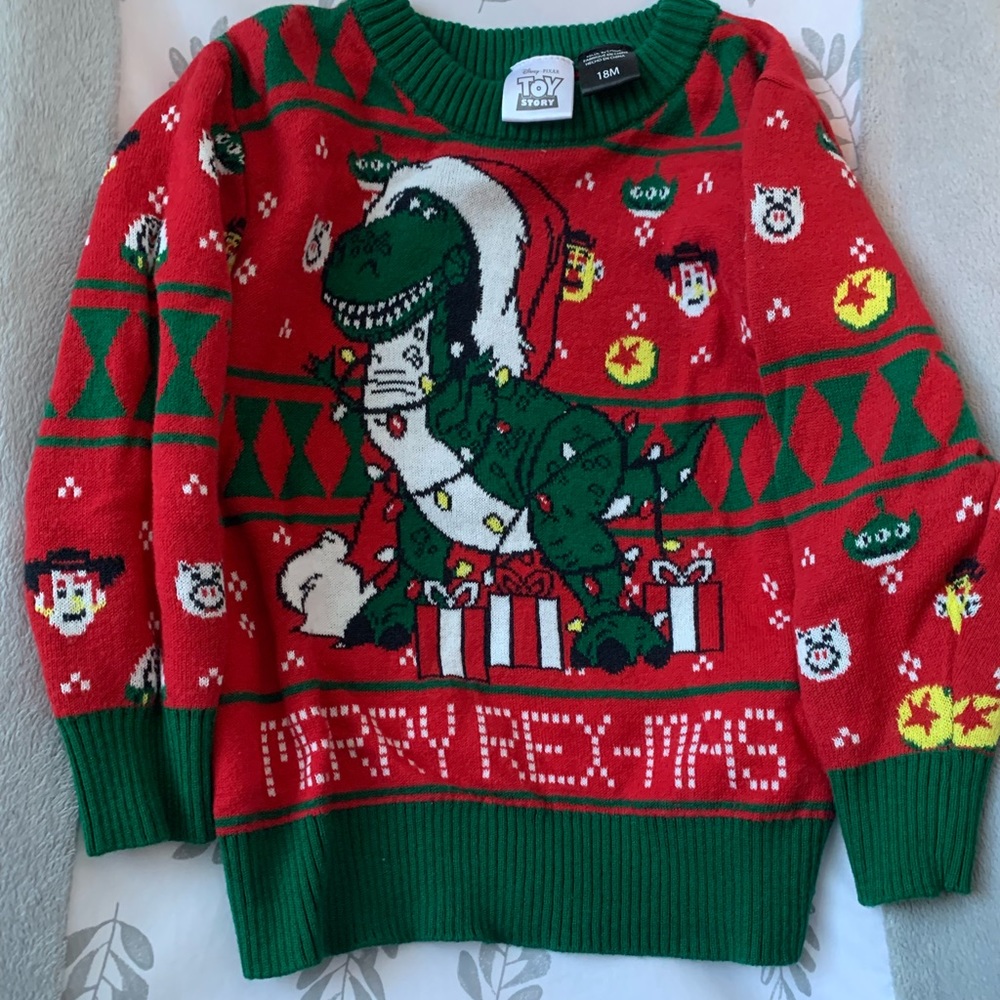 Toy Story Christmas toddler sweater